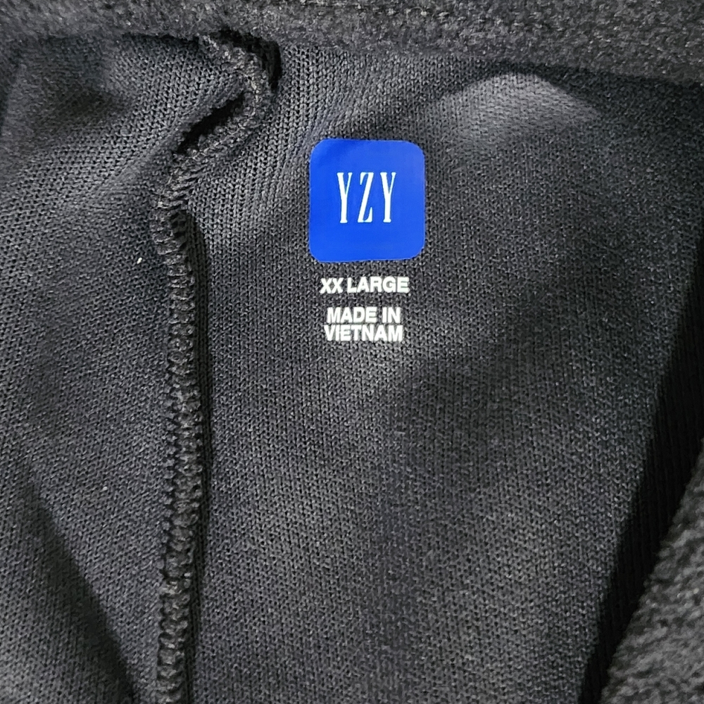 Yeezy Gap fleece joggers Men's sz XXL oversized Dark Gray Pants New - Picture 4 of 8